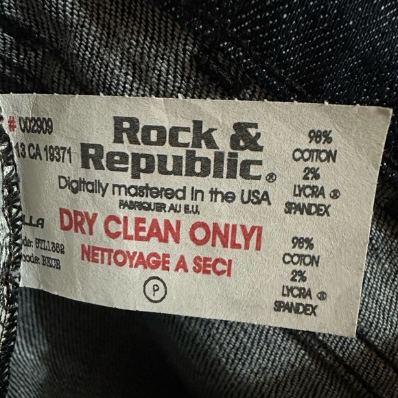 Rock&Republic straight jeans women’s size 27 - Picture 11 of 11